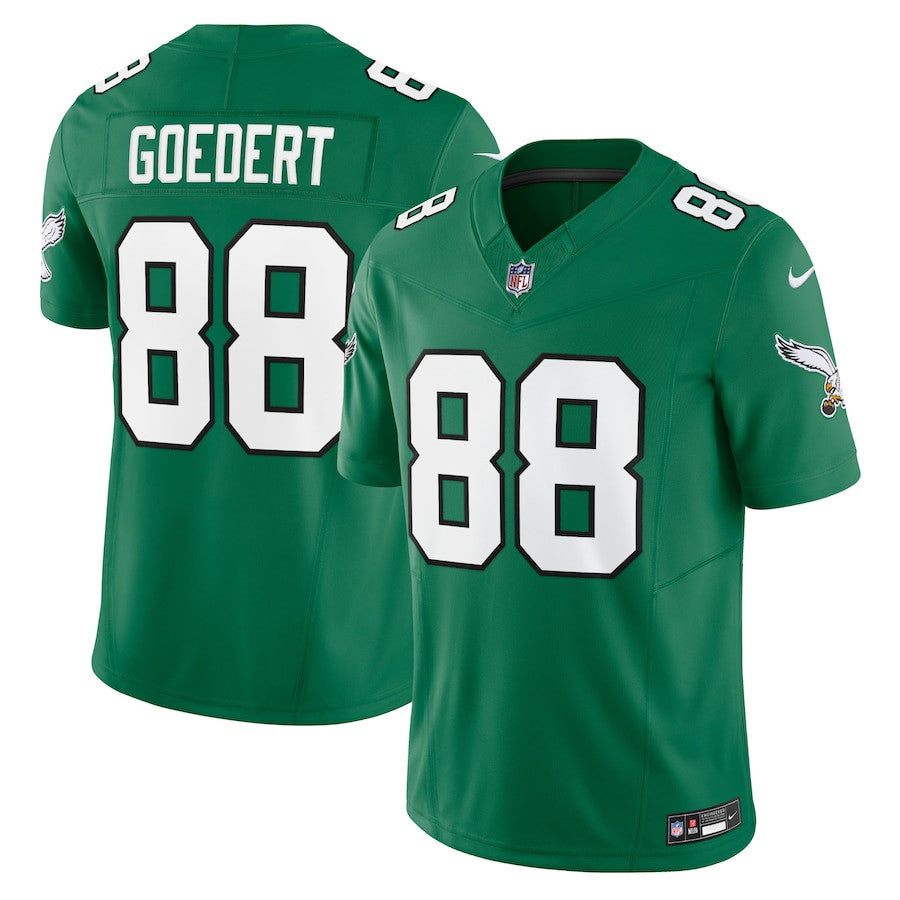 Dallas Goedert Philadelphia Eagles Vapor F.U.S.E. Limited Jersey - Kelly Green football jersey product view 1