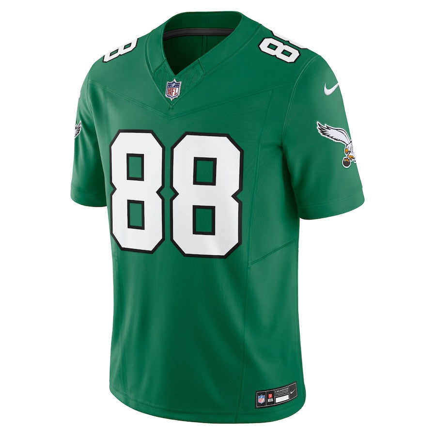 Dallas Goedert Philadelphia Eagles Vapor F.U.S.E. Limited Jersey - Kelly Green football jersey product view 2