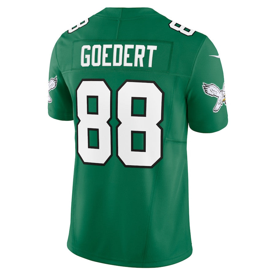 Dallas Goedert Philadelphia Eagles Vapor F.U.S.E. Limited Jersey - Kelly Green football jersey product view 3