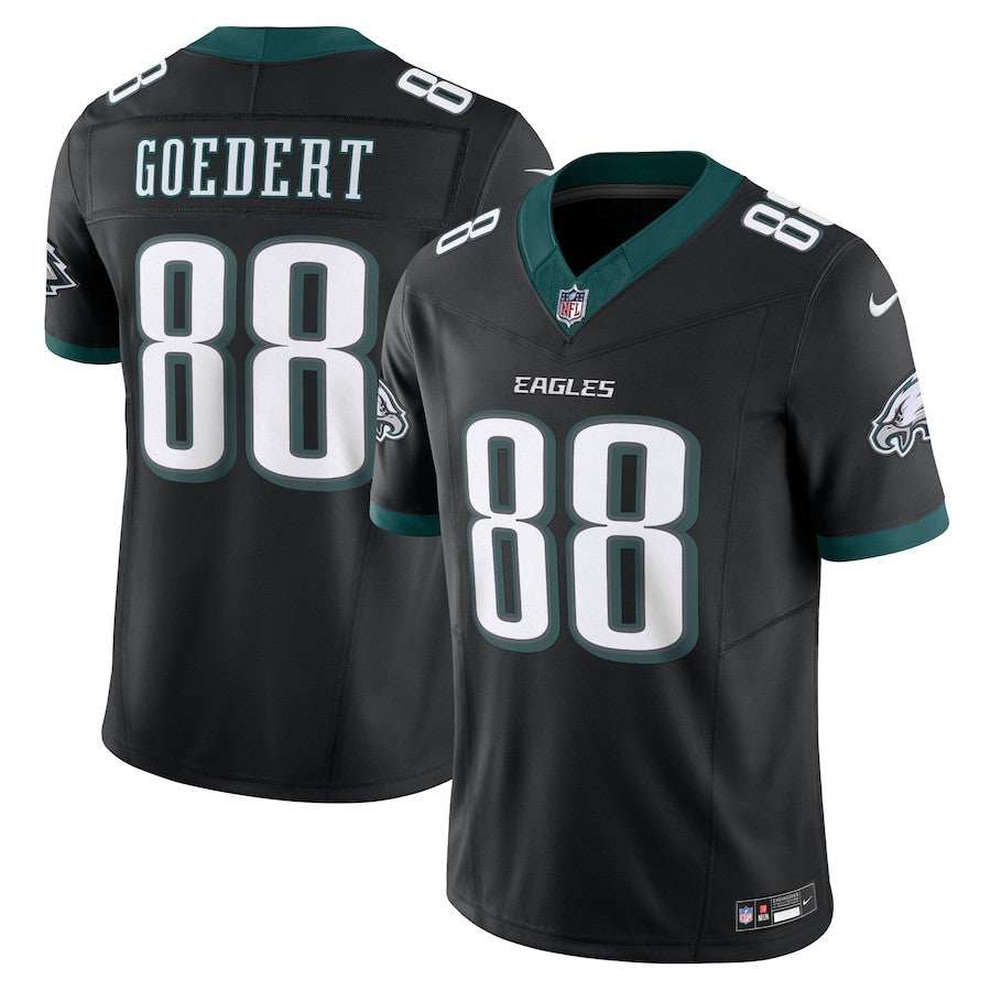 Dallas Goedert Philadelphia Eagles Alternate Vapor F.U.S.E. Limited Jersey - Black football jersey product view 1
