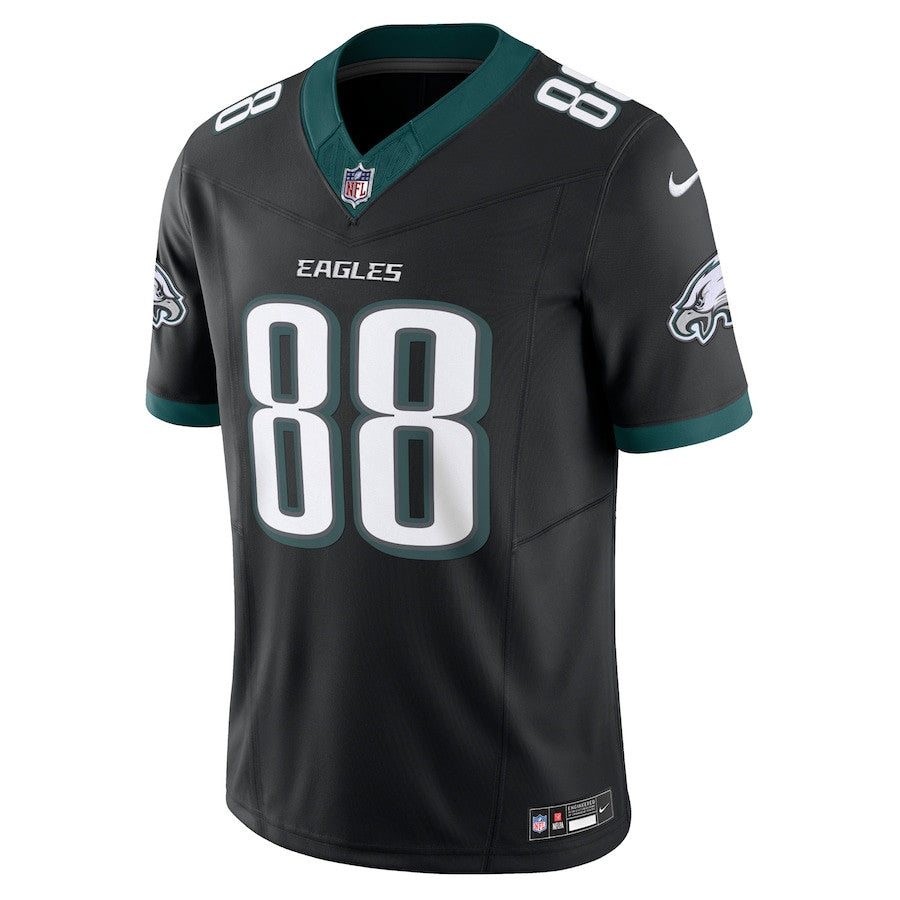 Dallas Goedert Philadelphia Eagles Alternate Vapor F.U.S.E. Limited Jersey - Black football jersey product view 2