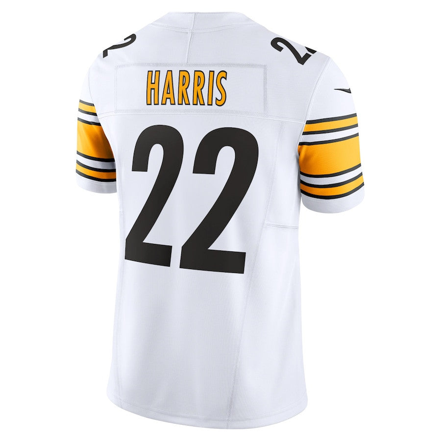 Najee Harris Pittsburgh Steelers Vapor F.U.S.E. Limited Jersey - White football jersey product view 3