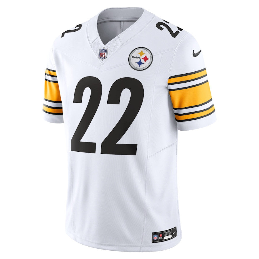 Najee Harris Pittsburgh Steelers Vapor F.U.S.E. Limited Jersey - White football jersey product view 2