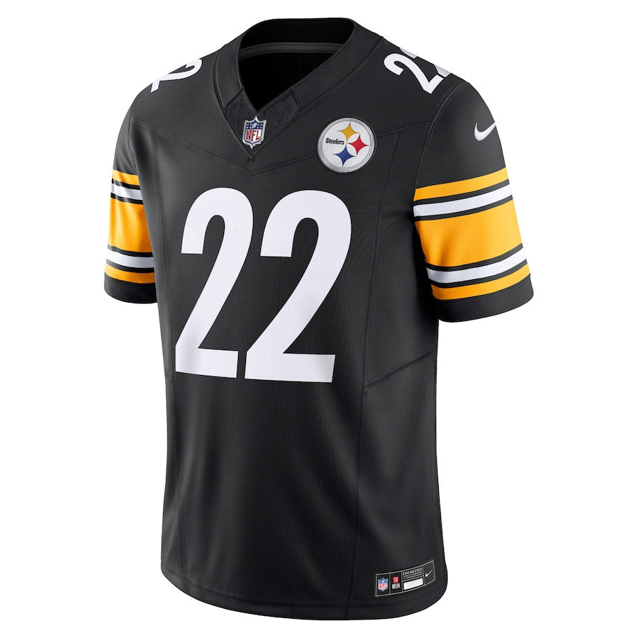 Najee Harris Pittsburgh Steelers Vapor F.U.S.E. Limited Jersey - Black football jersey product view 2