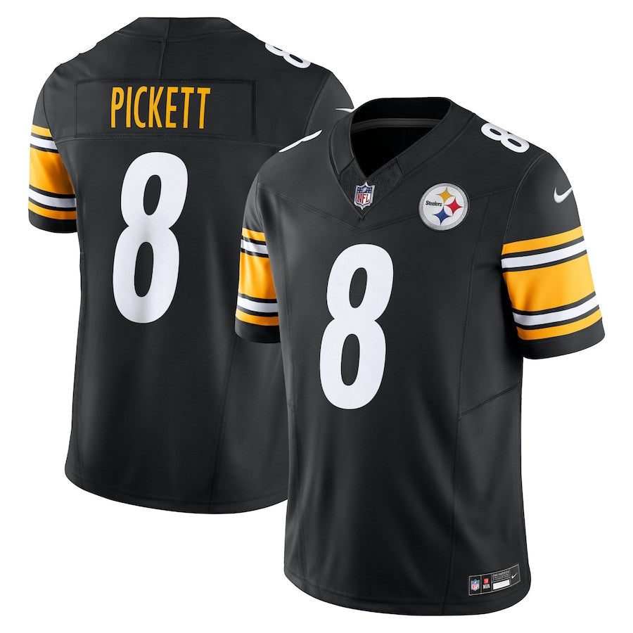 Kenny Pickett Pittsburgh Steelers Vapor F.U.S.E. Limited Jersey - Black football jersey product view 1