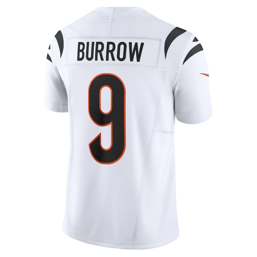 Joe Burrow Cincinnati Bengals Vapor F.U.S.E. Limited Jersey - White football jersey product view 3