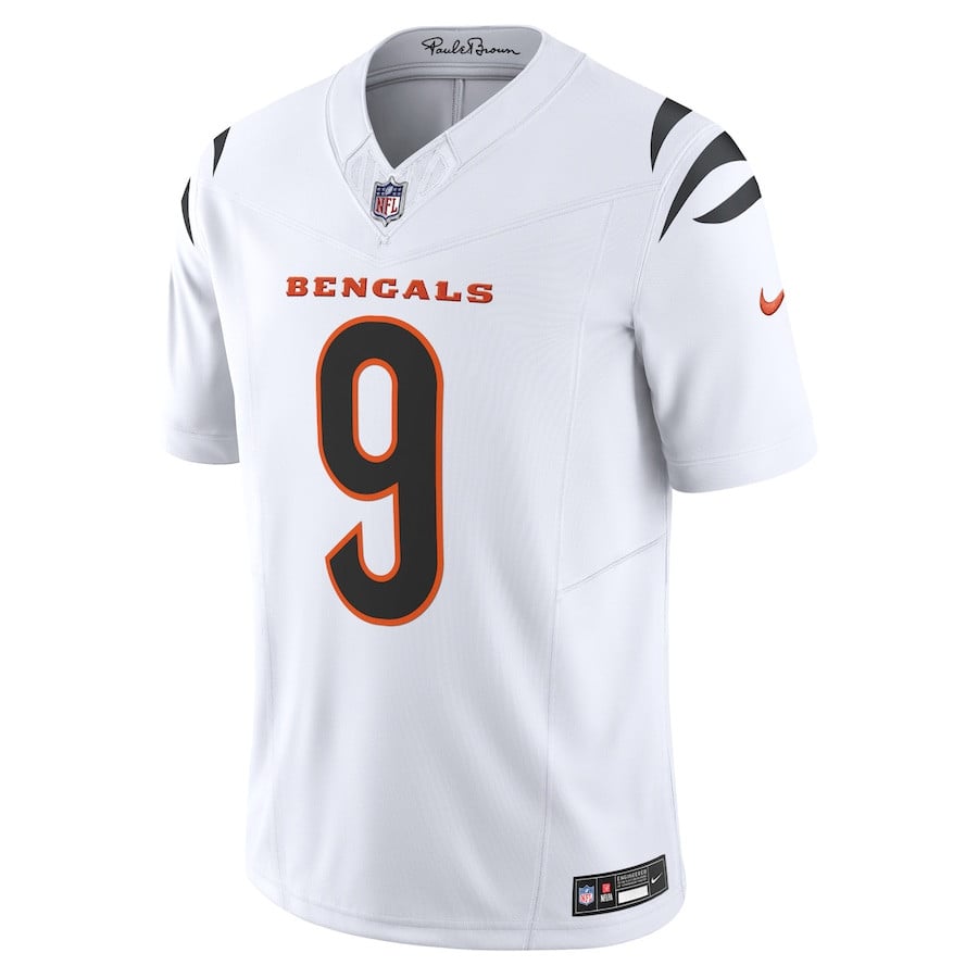 Joe Burrow Cincinnati Bengals Vapor F.U.S.E. Limited Jersey - White football jersey product view 2