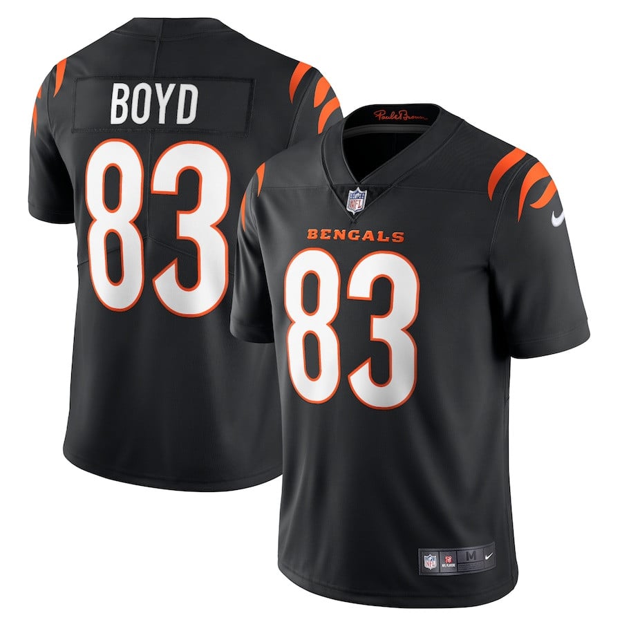 Tyler Boyd Cincinnati Bengals Vapor Limited Jersey - Black football jersey product view 1