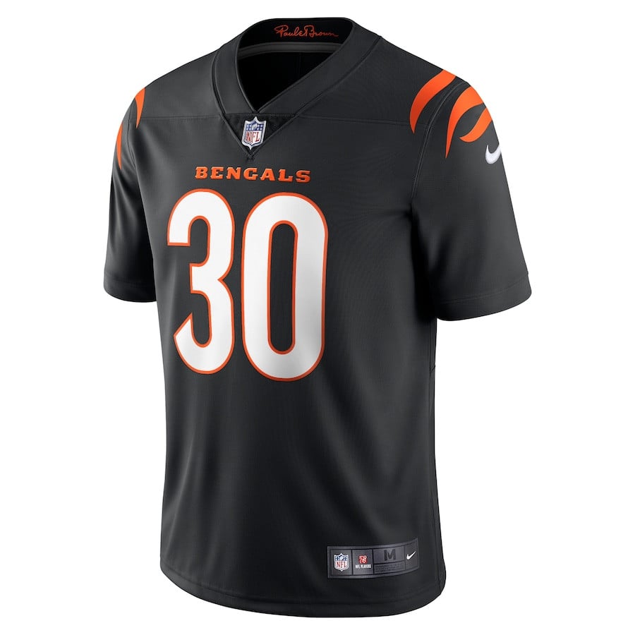 Jessie Bates III Cincinnati Bengals Vapor Limited Jersey - Black football jersey product view 2