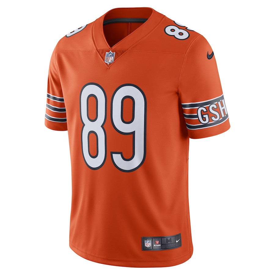 Mike Ditka Chicago Bears Alternate Vapor Untouchable Limited Retired Player Jersey - Orange football jersey product view 2