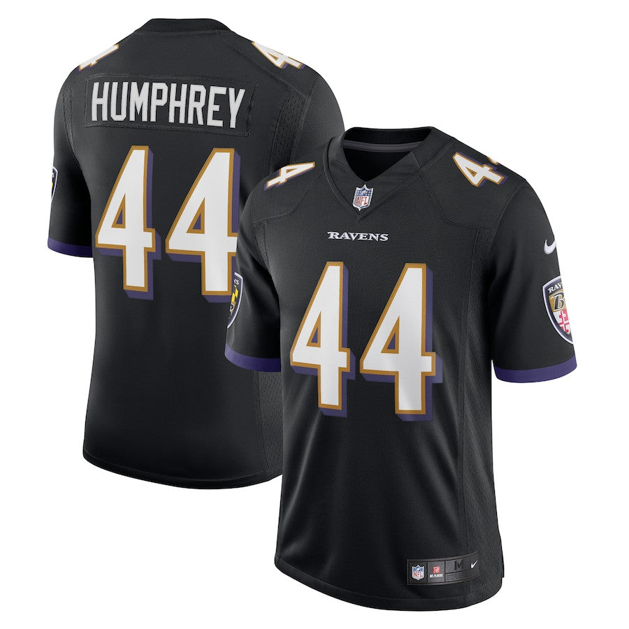 Marlon Humphrey Baltimore Ravens Vapor Limited Jersey - Black football jersey product view 1