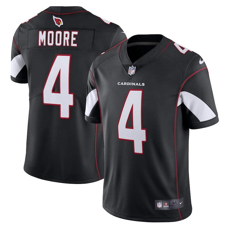 Rondale Moore Arizona Cardinals Alternate Vapor Limited Jersey - Black football jersey product view 1