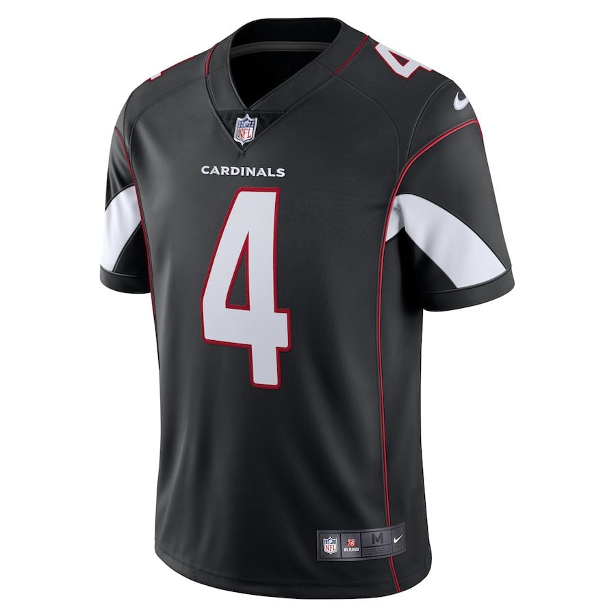 Rondale Moore Arizona Cardinals Alternate Vapor Limited Jersey - Black football jersey product view 2