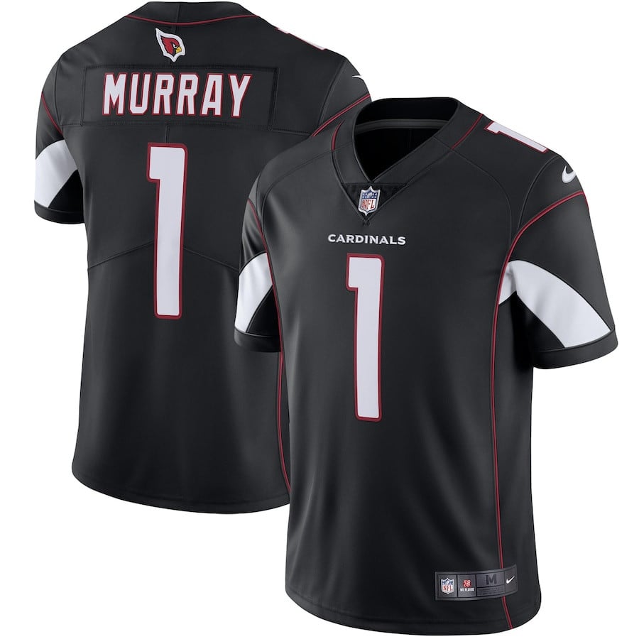 Kyler Murray Arizona Cardinals Vapor Limited Jersey - Black football jersey product view 1