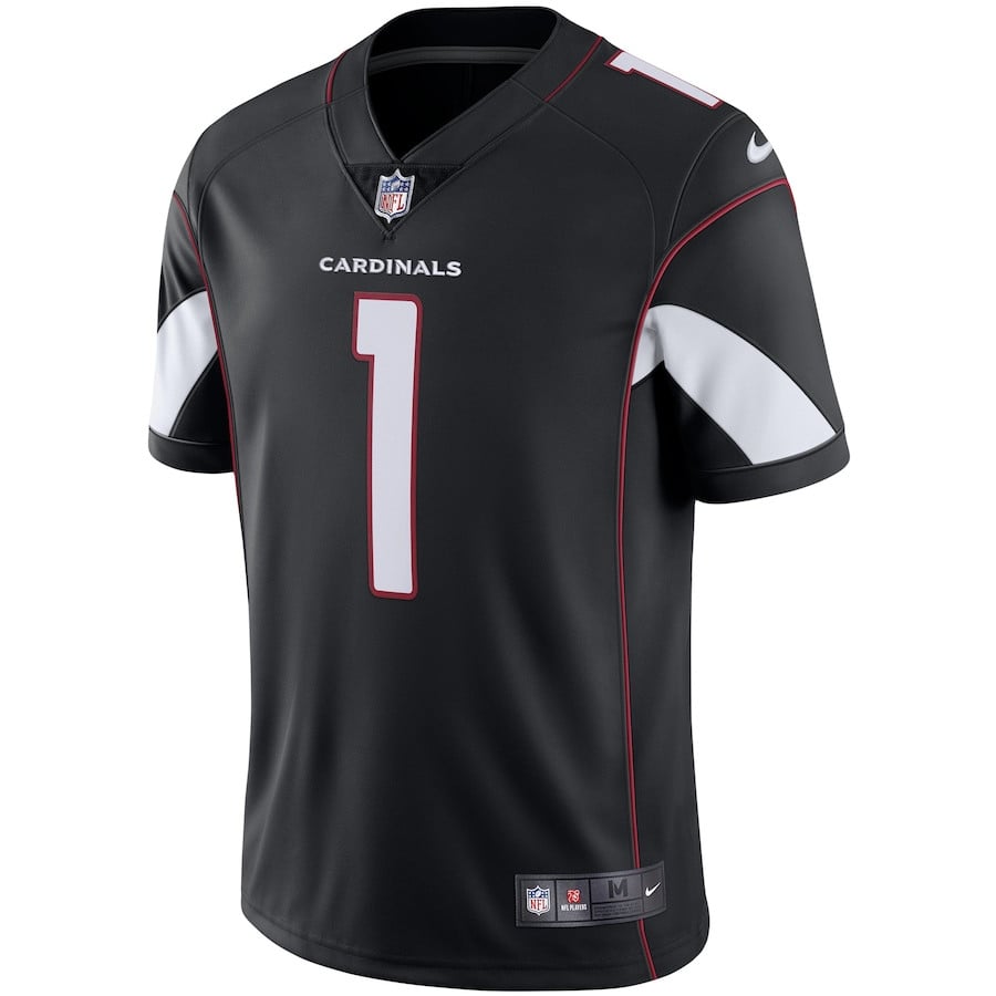Kyler Murray Arizona Cardinals Vapor Limited Jersey - Black football jersey product view 2