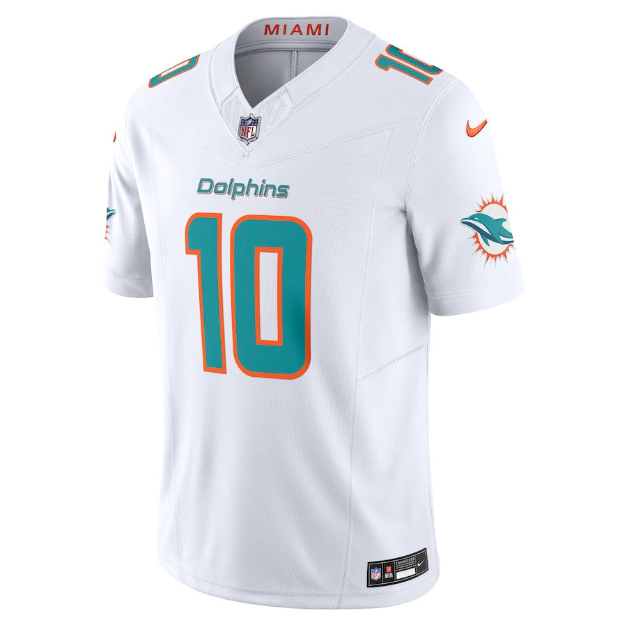 Tyreek Hill Miami Dolphins Vapor F.U.S.E. Limited Jersey - White football jersey product view 2