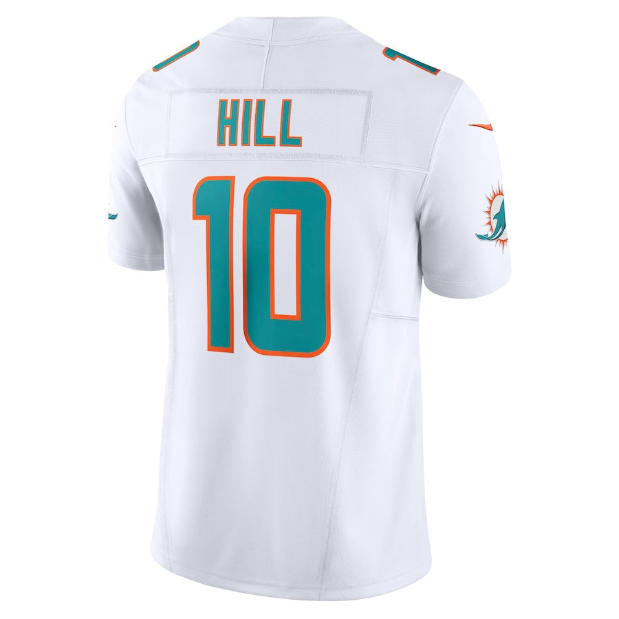 Tyreek Hill Miami Dolphins Vapor F.U.S.E. Limited Jersey - White football jersey product view 3