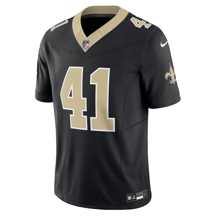 Alvin Kamara New Orleans Saints Vapor F.U.S.E. Limited Jersey - Black football jersey product view 2