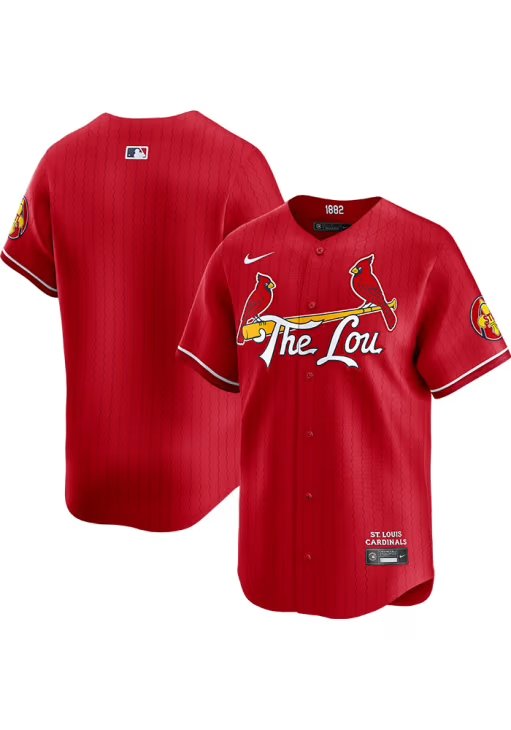 St. Louis Cardinals City Connect Jersey baseball jersey product view 1