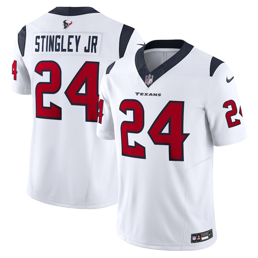 Derek Stingley Jr. Houston Texans Vapor F.U.S.E. Limited Jersey - White football jersey product view 1