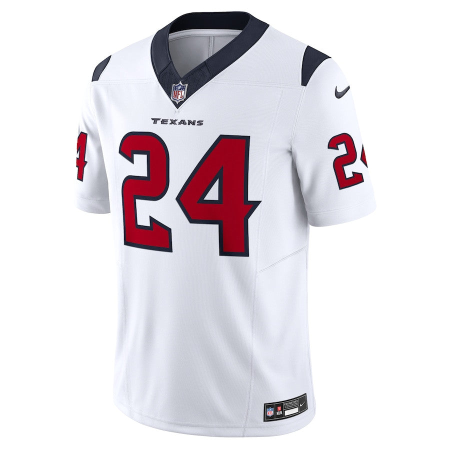 Derek Stingley Jr. Houston Texans Vapor F.U.S.E. Limited Jersey - White football jersey product view 2