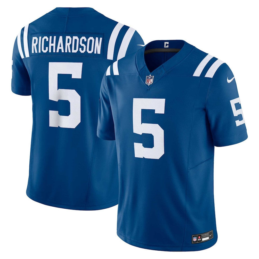 Anthony Richardson Indianapolis Colts Vapor F.U.S.E. Limited Jersey - Royal football jersey product view 1