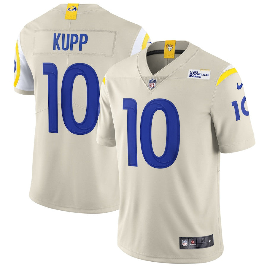 Cooper Kupp Los Angeles Rams Vapor Limited Jersey - Bone football jersey product view 1