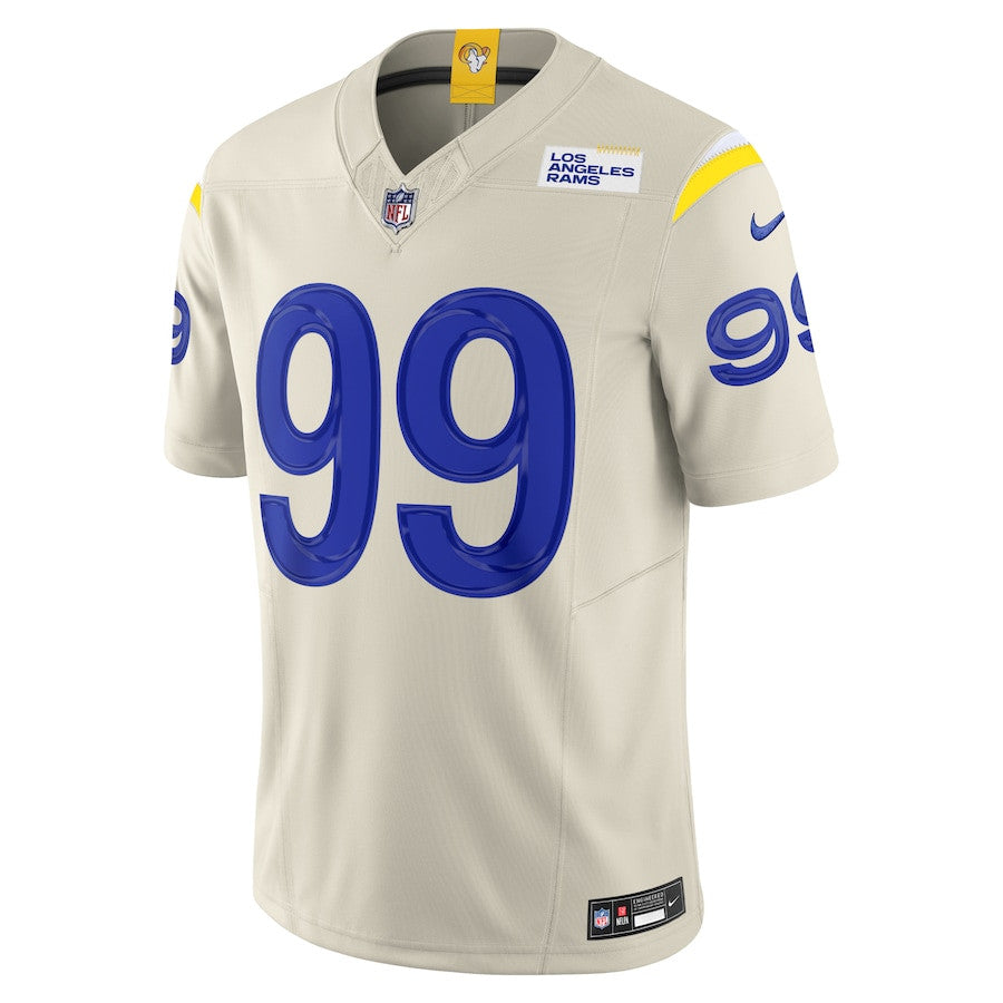 Aaron Donald Los Angeles Rams Alternate Vapor F.U.S.E. Limited Jersey - Bone football jersey product view 2