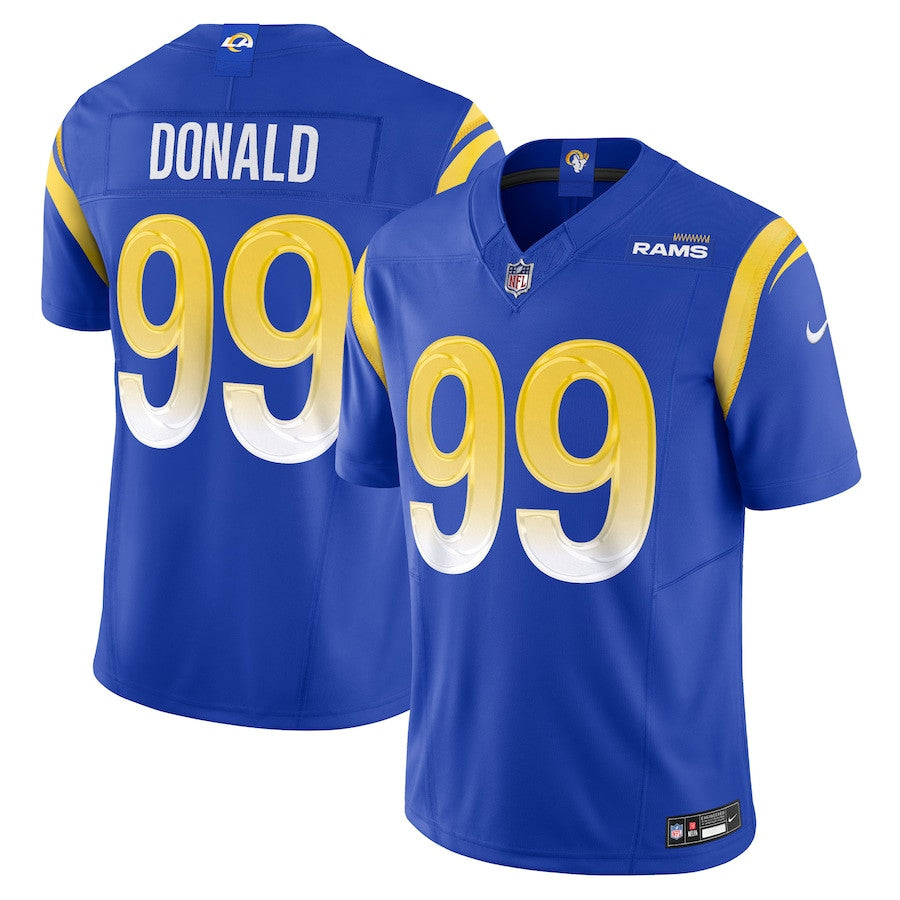 Aaron Donald Los Angeles Rams Vapor F.U.S.E. Limited Jersey - Royal football jersey product view 1