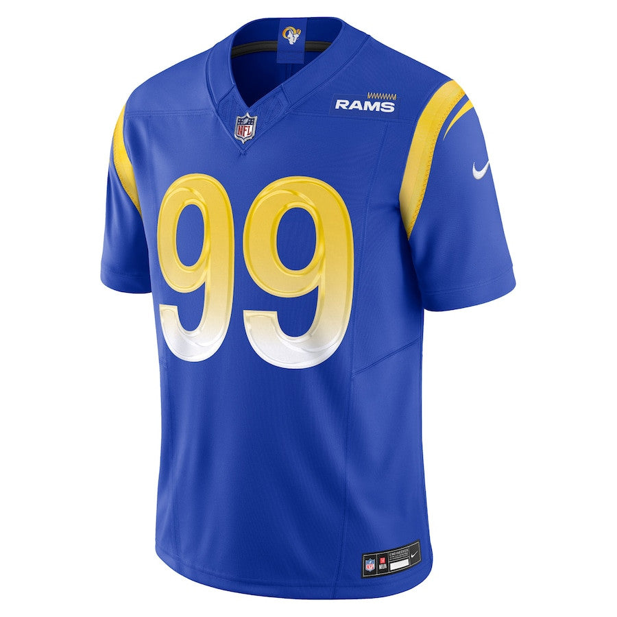 Aaron Donald Los Angeles Rams Vapor F.U.S.E. Limited Jersey - Royal football jersey product view 2