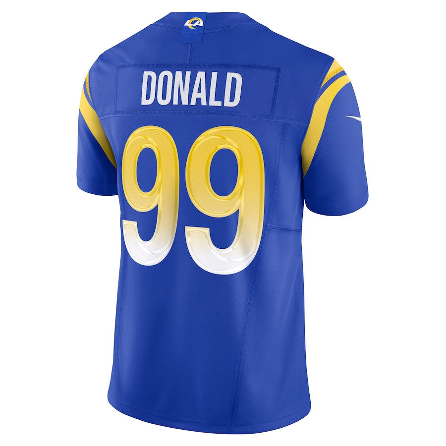 Aaron Donald Los Angeles Rams Vapor F.U.S.E. Limited Jersey - Royal football jersey product view 3