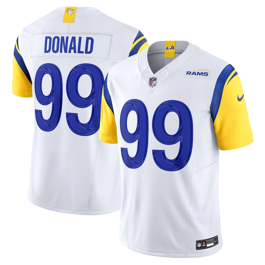 Aaron Donald Los Angeles Rams Vapor F.U.S.E. Limited Jersey - White football jersey product view 1