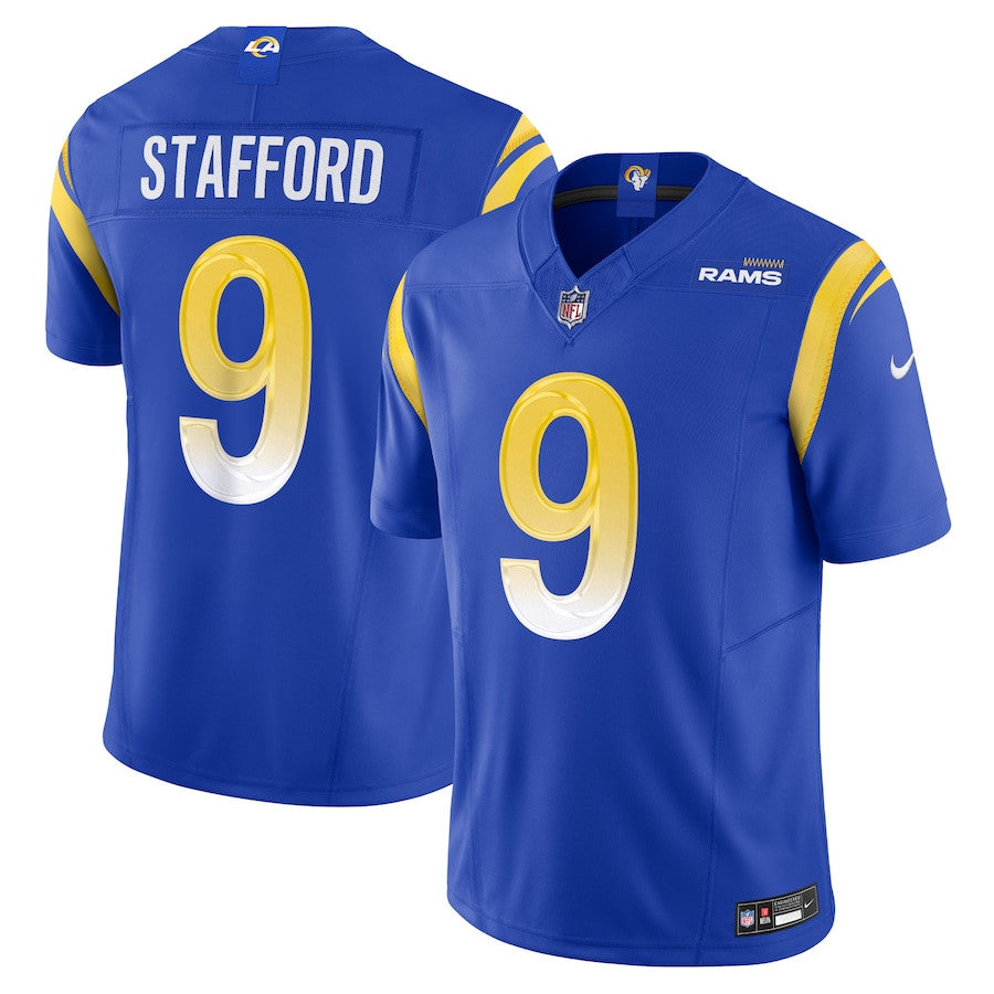 Matthew Stafford Los Angeles Rams Vapor F.U.S.E. Limited Jersey - Royal football jersey product view 1