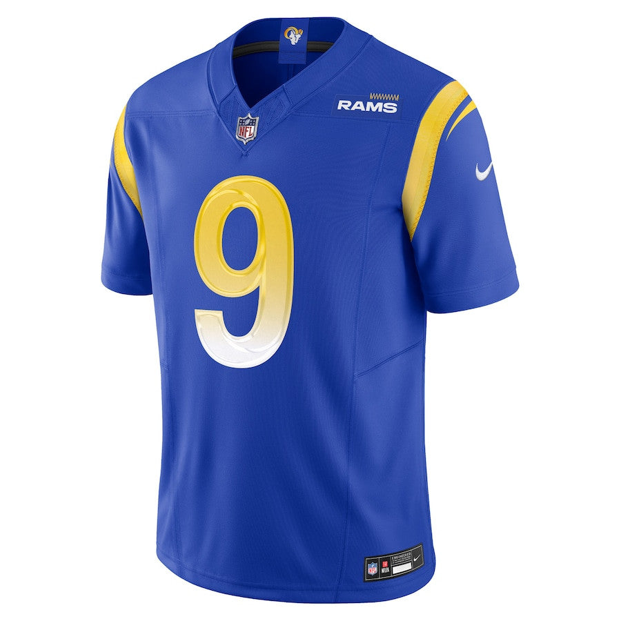 Matthew Stafford Los Angeles Rams Vapor F.U.S.E. Limited Jersey - Royal football jersey product view 2
