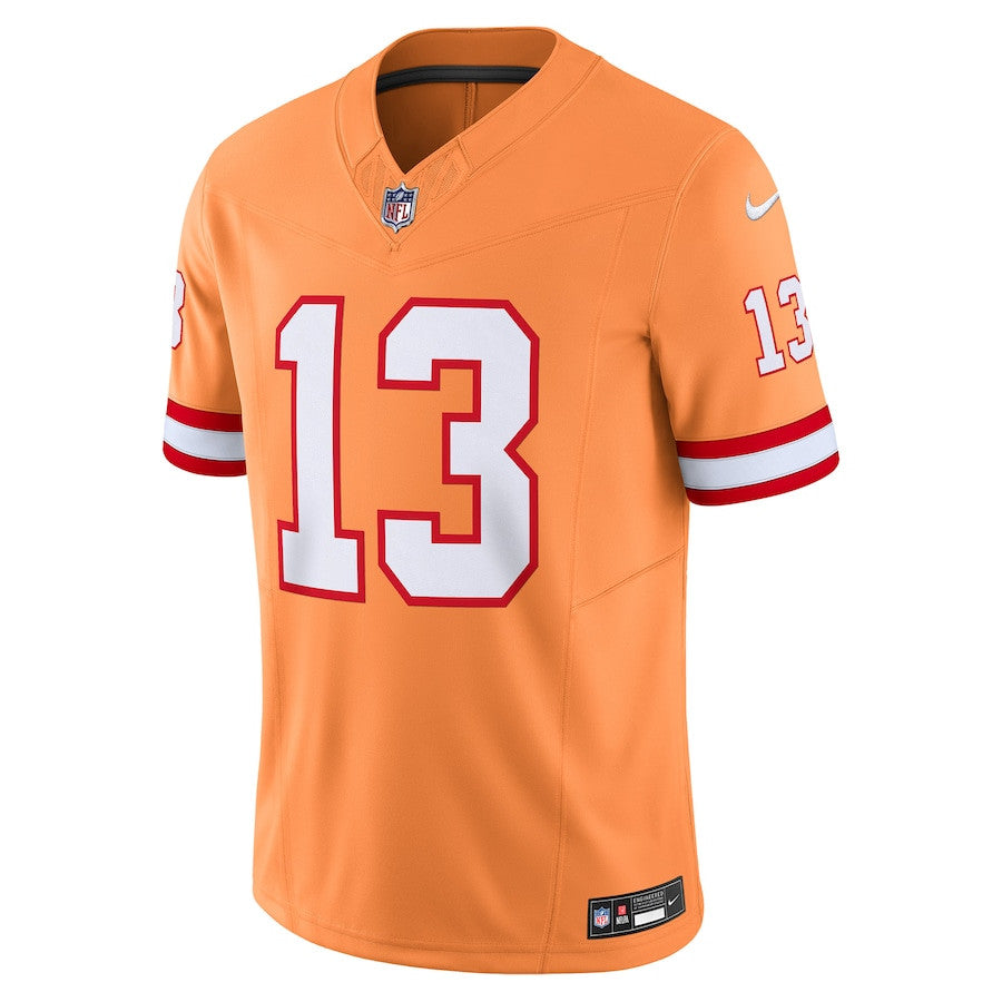 Mike Evans Tampa Bay Buccaneers Vapor F.U.S.E. Limited Jersey - Orange football jersey product view 2
