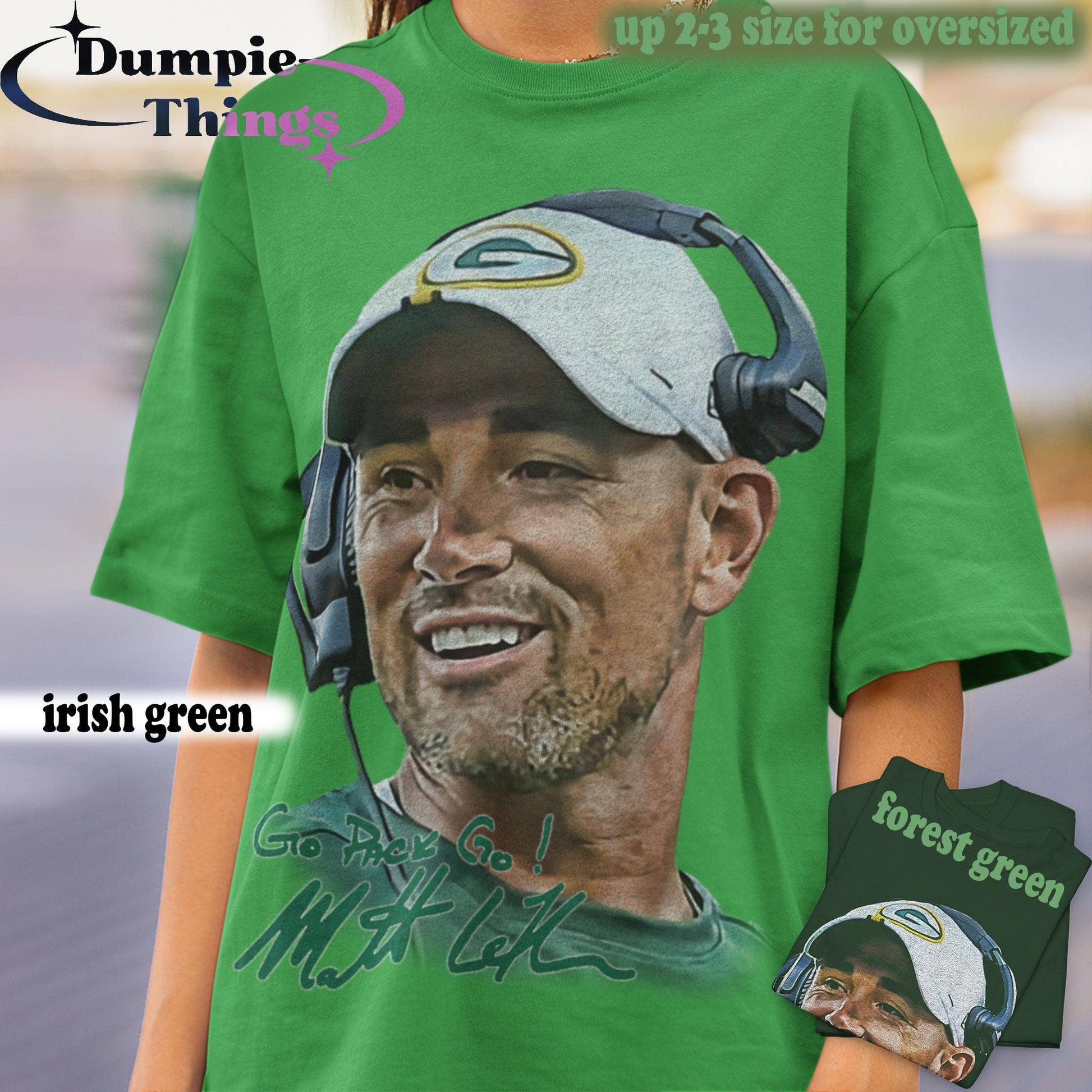 Green Bay Football Matt Lafleur Homage Graphic Tee Unisex T-shirt, Sweatshirt, Hoodie, Long Sleeve Tee - T-Shirt, Sweatshirt, Hoodie