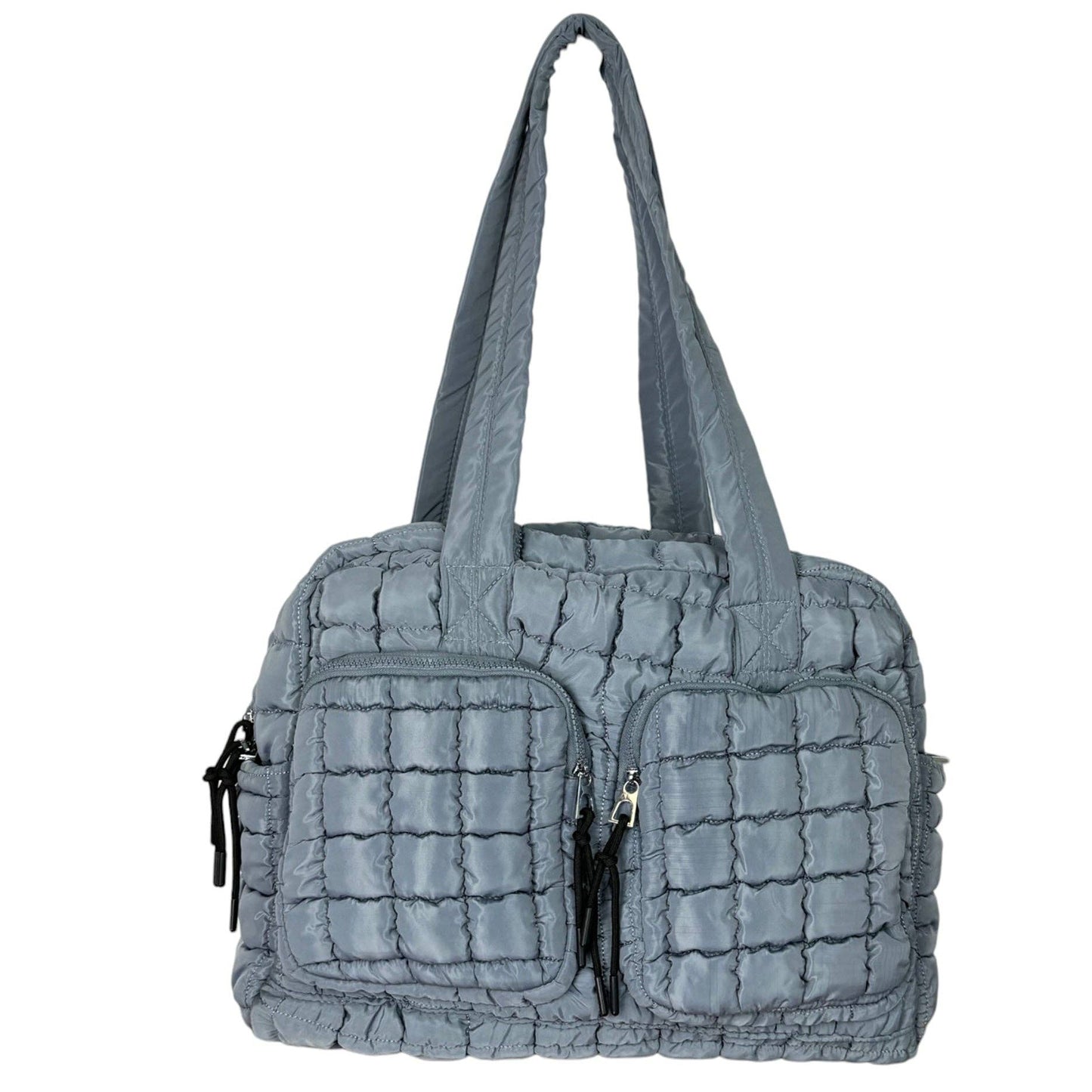 GZ-2646 Puffer Quilted Travel Bag Grey Unisex T-shirt, Sweatshirt, Hoodie, Long Sleeve Tee - T-Shirt, Sweatshirt, Hoodie