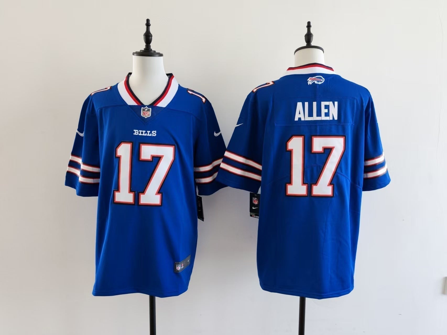 Men's Buffalo Bills Josh Allen Jersey-Blue football jersey product view 1