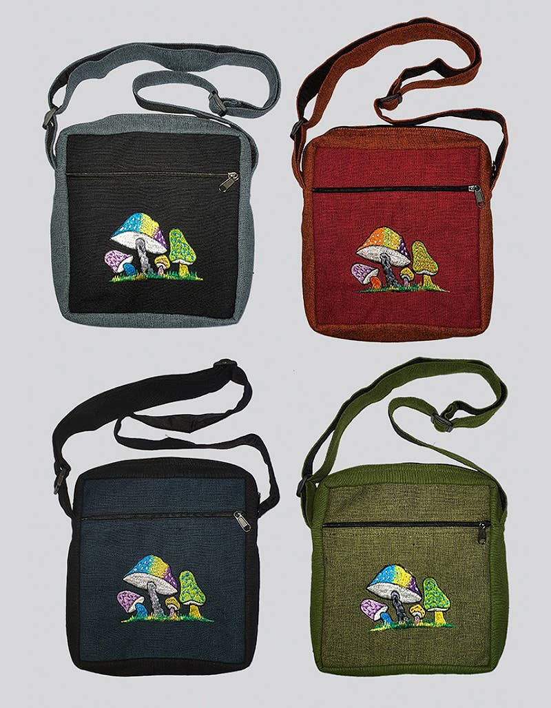 Shroom Messenger Bag (CODE-565) Unisex T-shirt, Sweatshirt, Hoodie, Long Sleeve Tee - T-Shirt, Sweatshirt, Hoodie
