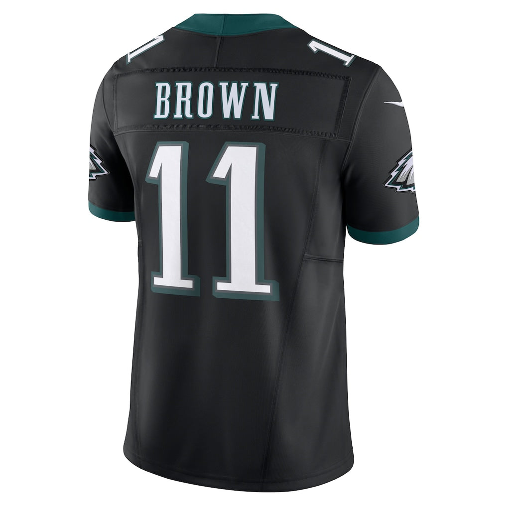 P.Eagles #11 A.J. Brown Black Alternate Vapor F.U.S.E. Limited Jersey football jersey product view 1