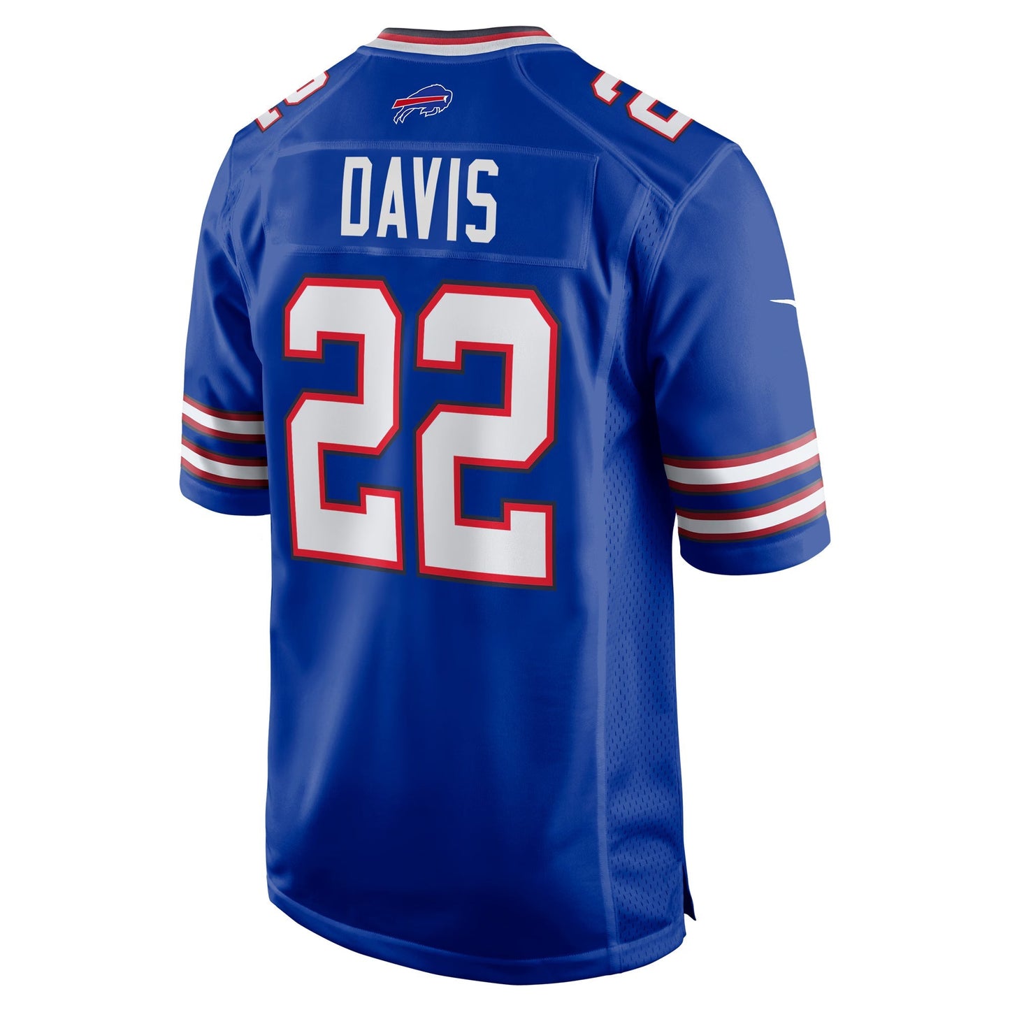 Buffalo Bills Ray Davis Royal Game Jersey football jersey product view 3