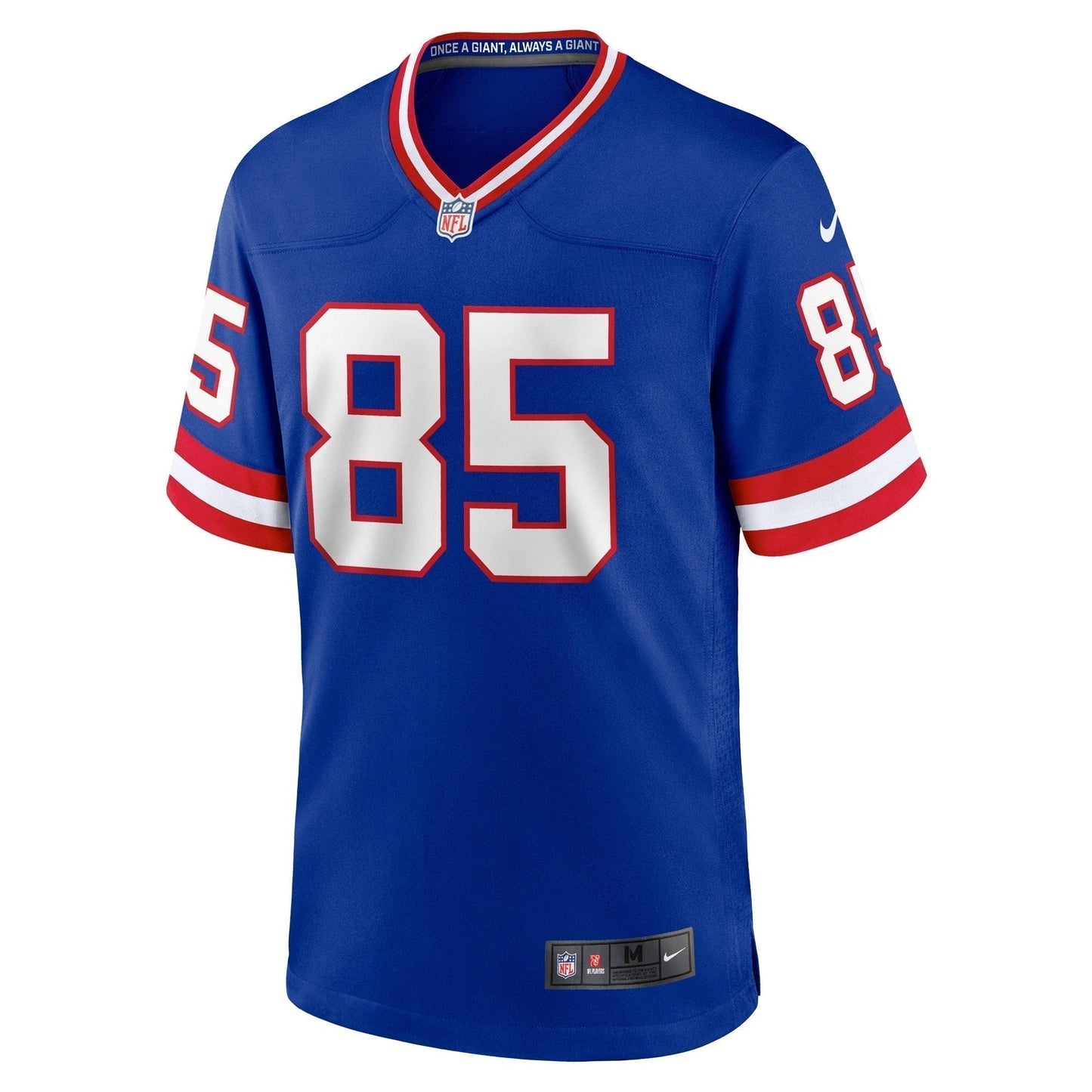 David Tyree New York Giants Classic Retired Game Jersey - Royal football jersey product view 2