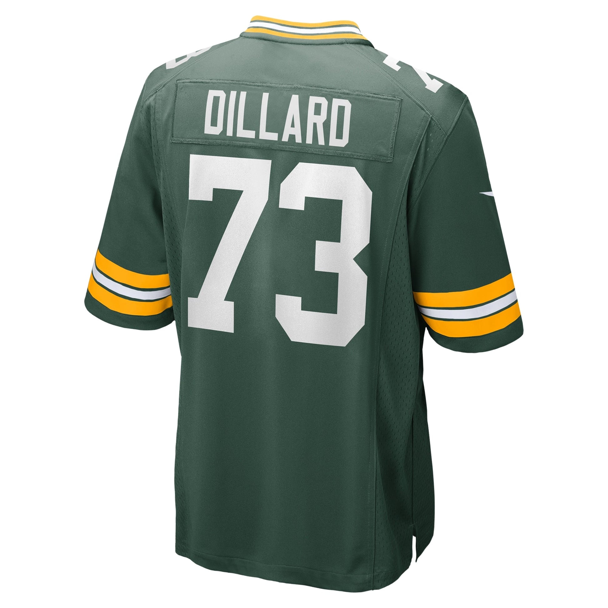 Andre Dillard Green Bay Packers Game Jersey - Green football jersey product view 3