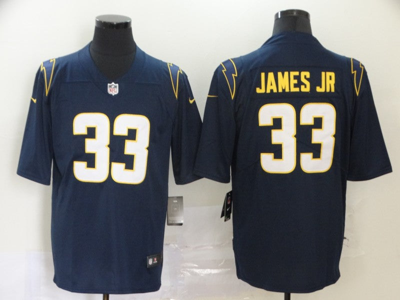 Men's Los Angeles Chargers Derwin James #33 Navy Game Jersey1 football jersey product view 1