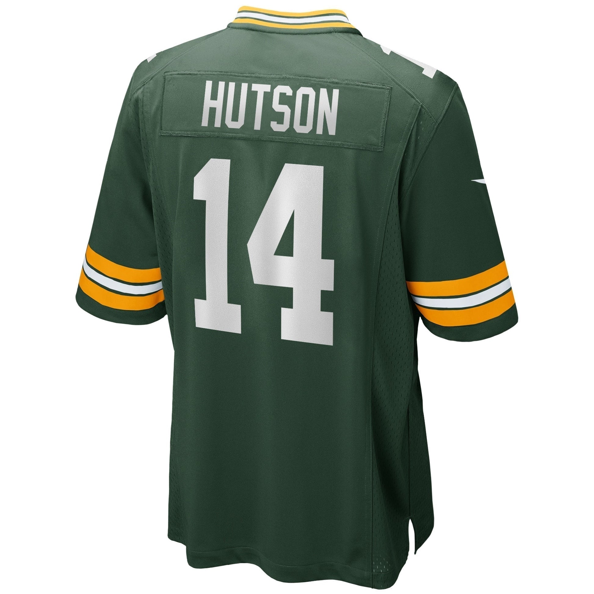 Don Hutson Green Bay Packers Game Retired Jersey - Green football jersey product view 3