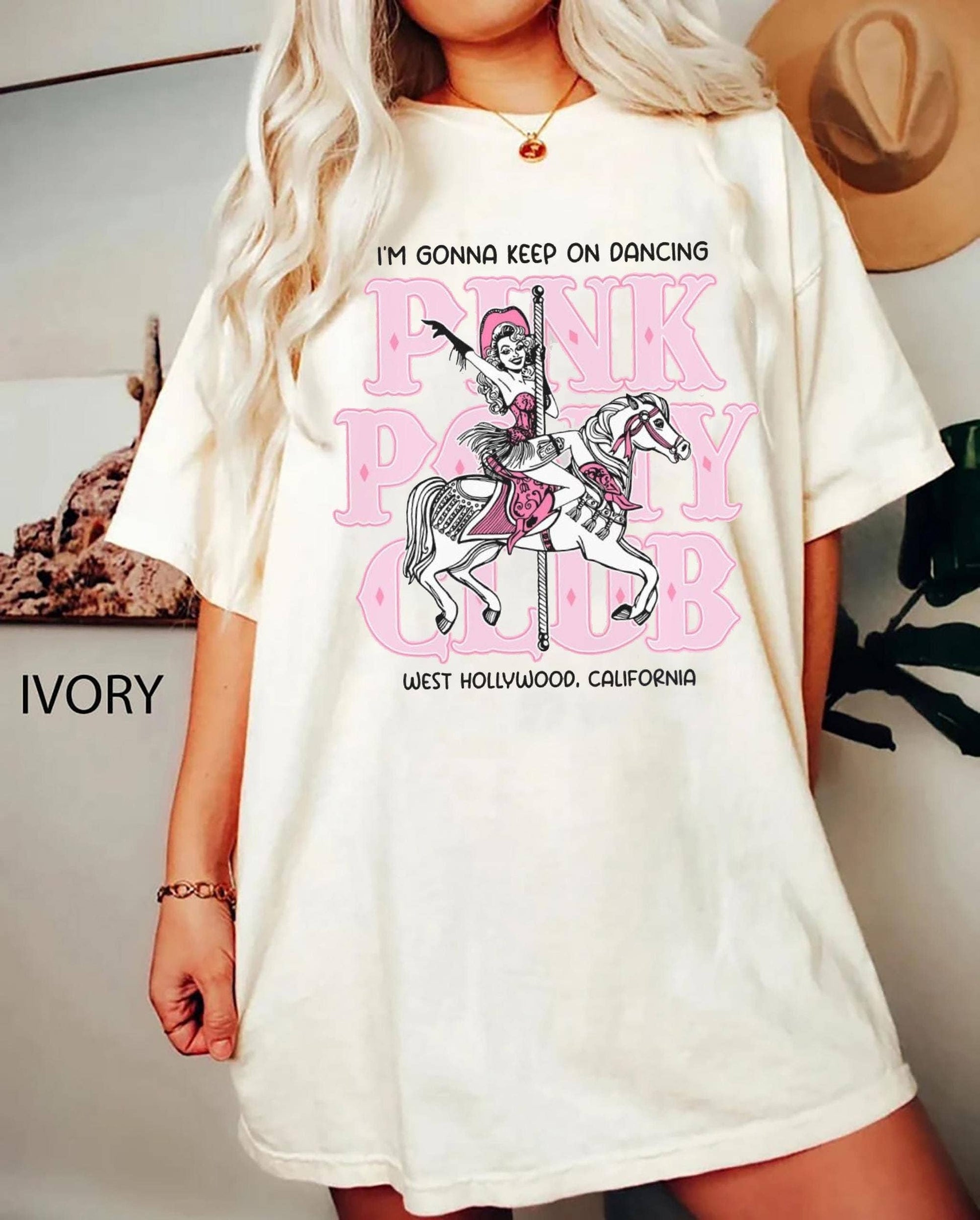 Comfort Colors Chappell Roan Pink Pony Club Tour Shirt Unisex T-shirt, Sweatshirt, Hoodie, Long Sleeve Tee - T-Shirt, Sweatshirt, Hoodie