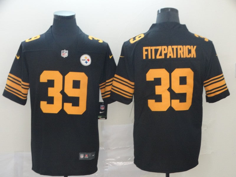 Men's Pittsburgh Steelers Minkah Fitzpatrick Black Alternate Legend Jersey football jersey product view 1