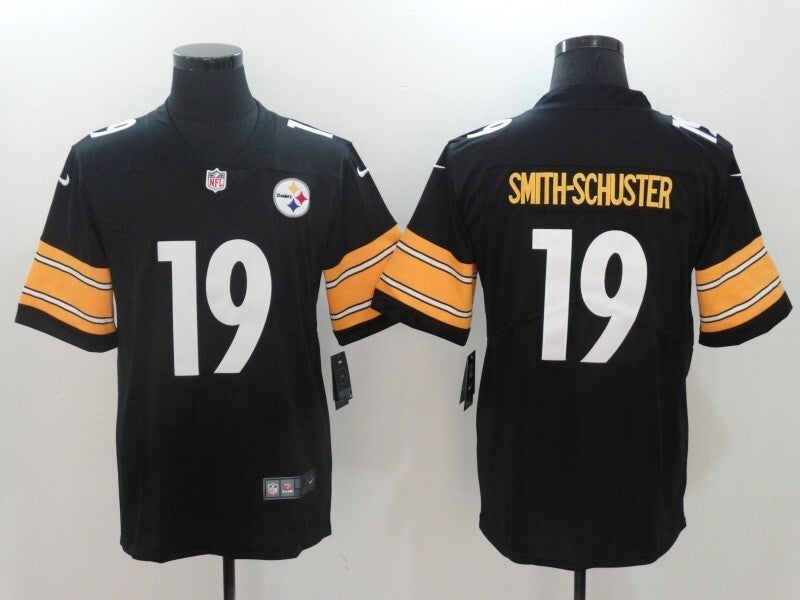Men's Pittsburgh Steelers JuJu Smith-Schuster Jersey - Black football jersey product view 1