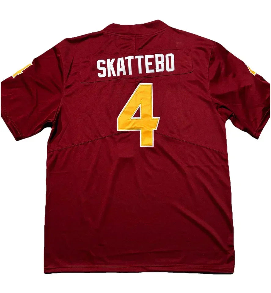 Arizona State Sun Devils Cam Skattebo Jersey. Mens XL. Red. Rare. football jersey product view 2