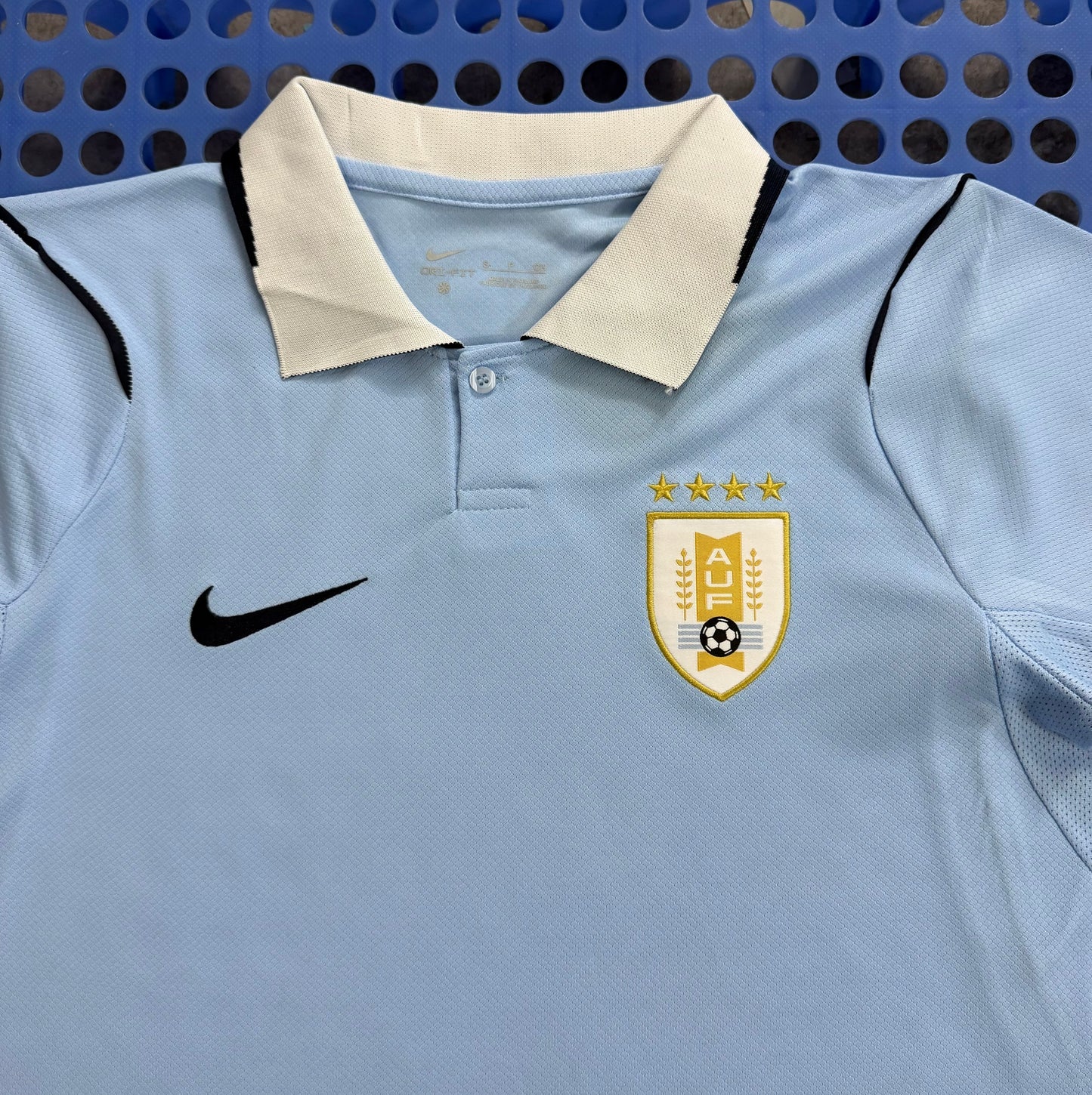 2026 Uruguay World Cup Home Jersey sports jersey product view 2